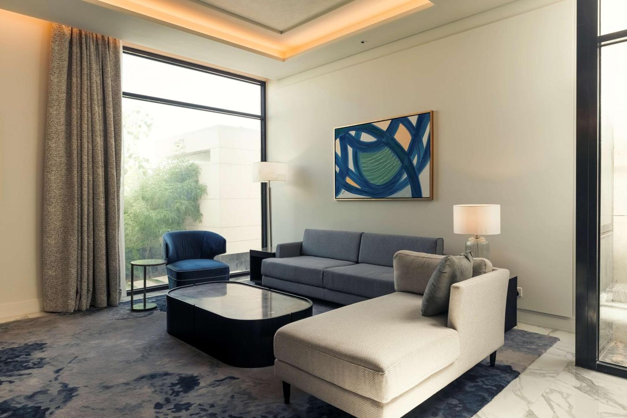 Mansard Riyadh, A Radisson Collection Hotel Exterior foto A living room at the hotel