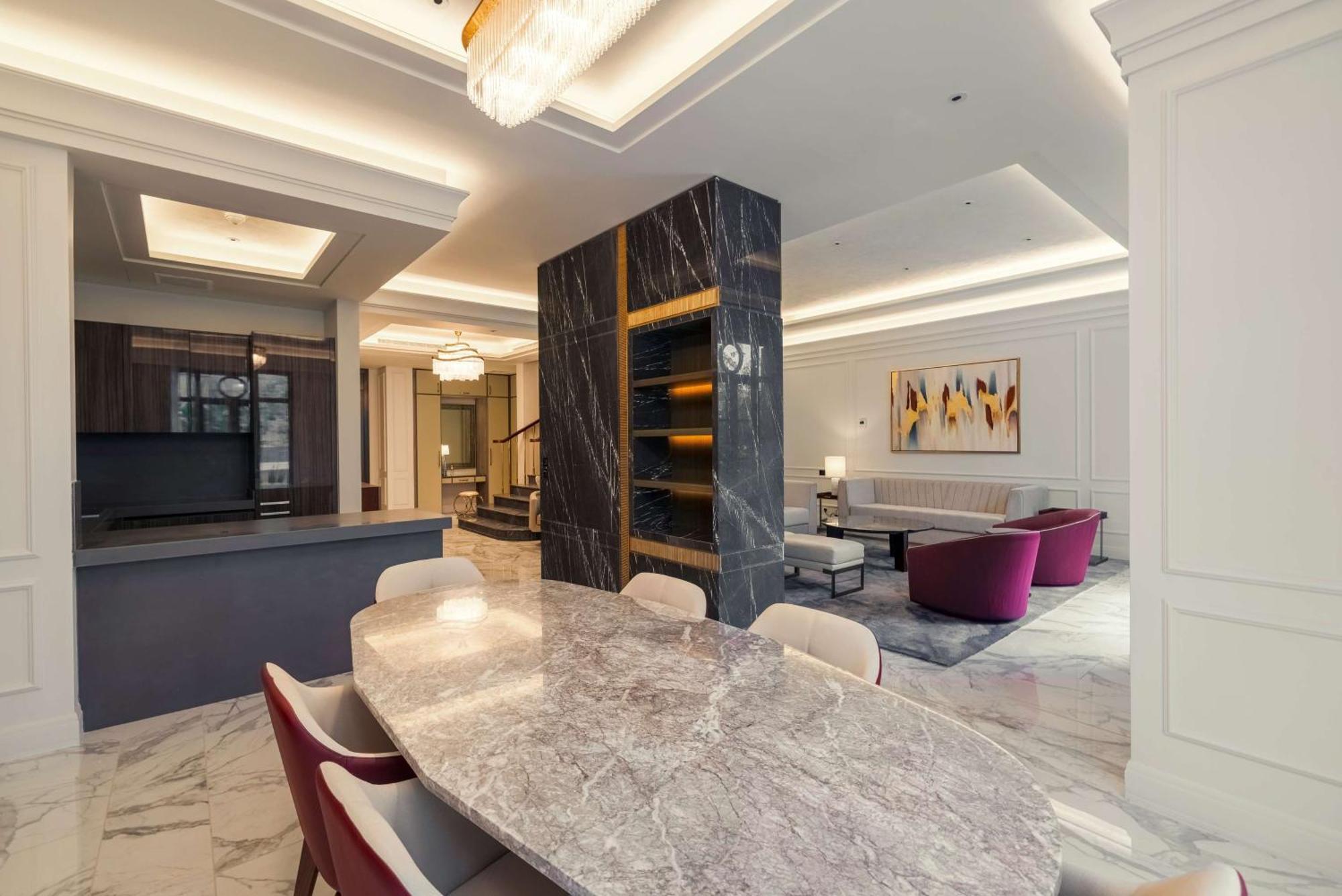 Mansard Riyadh, A Radisson Collection Hotel Exterior foto The interior of a typical apartment